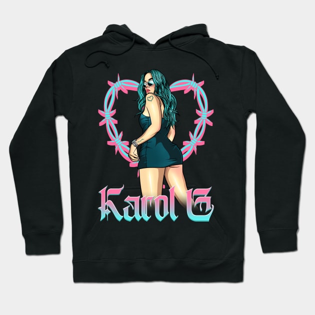 Karol G Hoodie by liomal